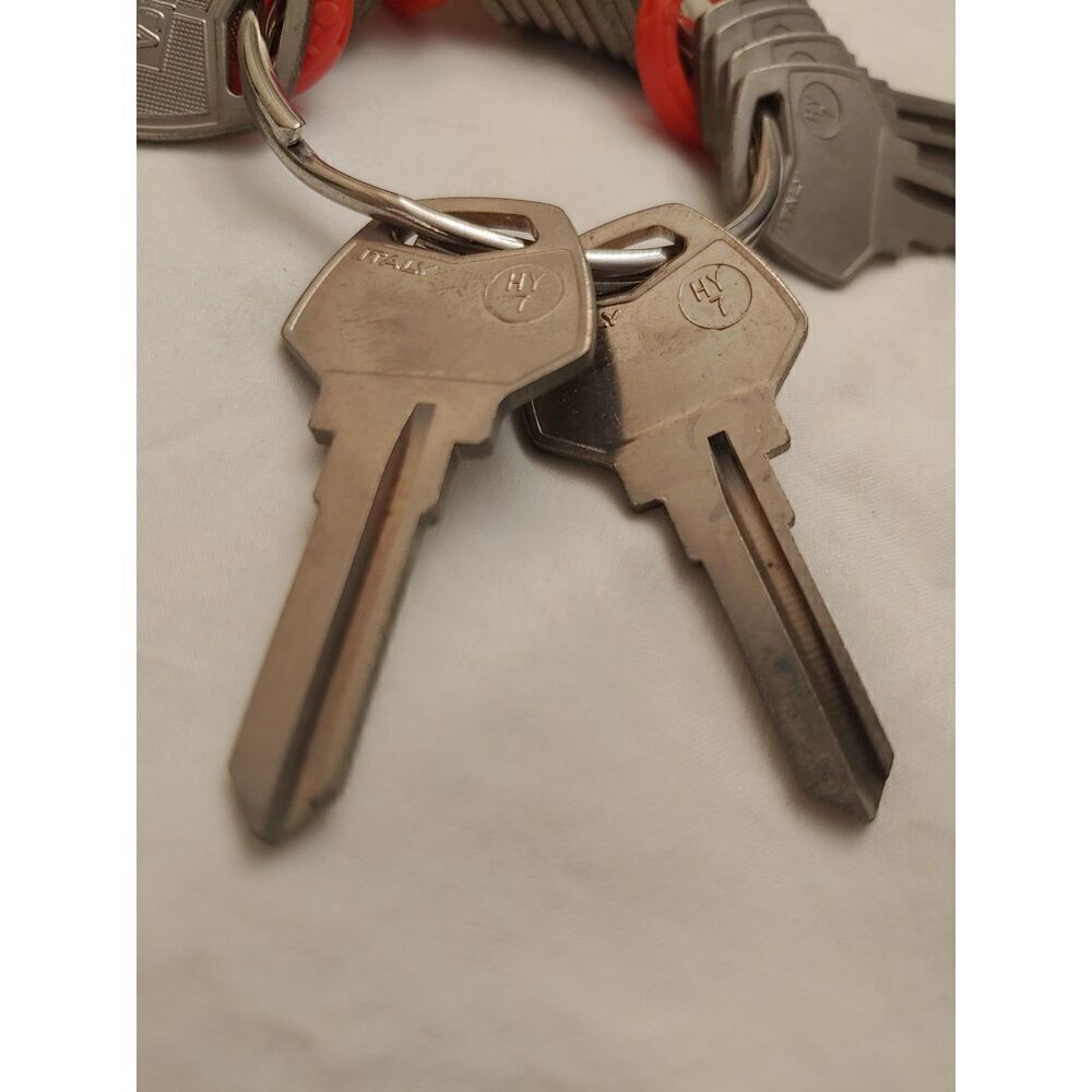 Set Of 2 Harley Davidson Silca Blank HY7 Keys.